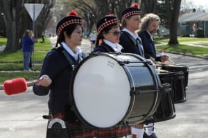 Heather and Thistle Pipes and Drums Drummers